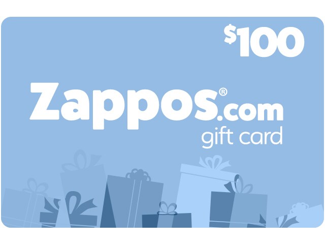 $100 Zappos Gift Card