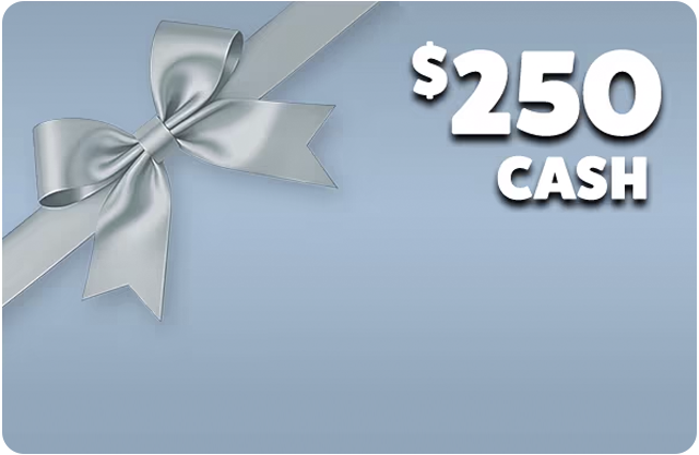 $250 CASH Gift Card