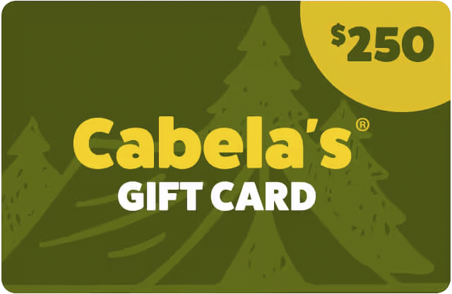 $250 Cabelas Gift Card