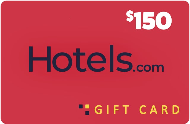 $150 Hotels.com Gift Card
