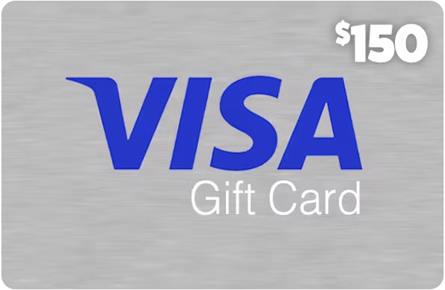 $150 Visa Gift Card