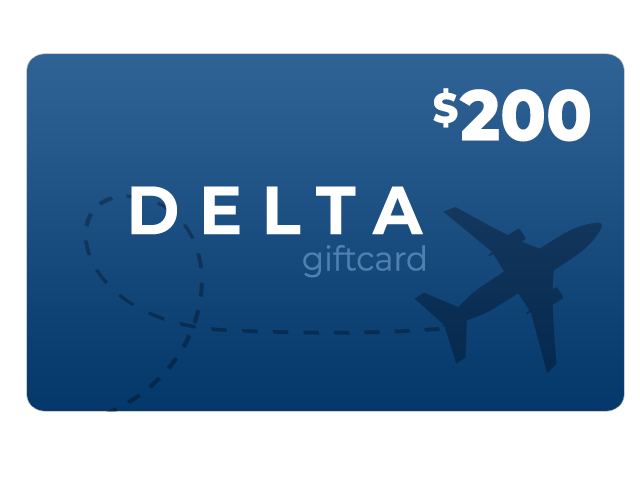 $200 Delta Airlines® Gift Card