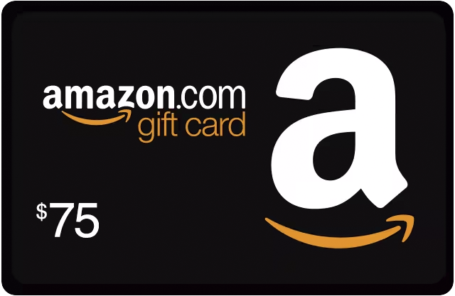 $75 Amazon.com Gift Card