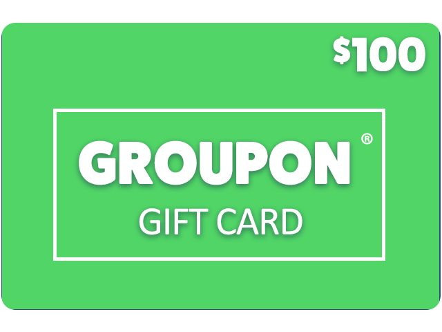 $100 Groupon Gift Card