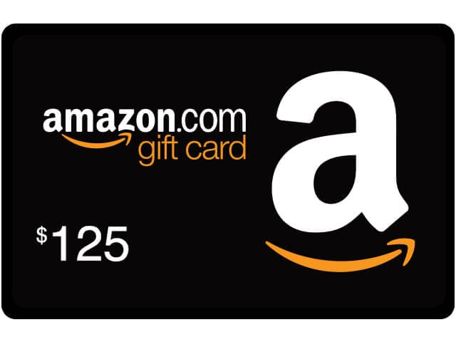 $125 Amazon.com Gift Card